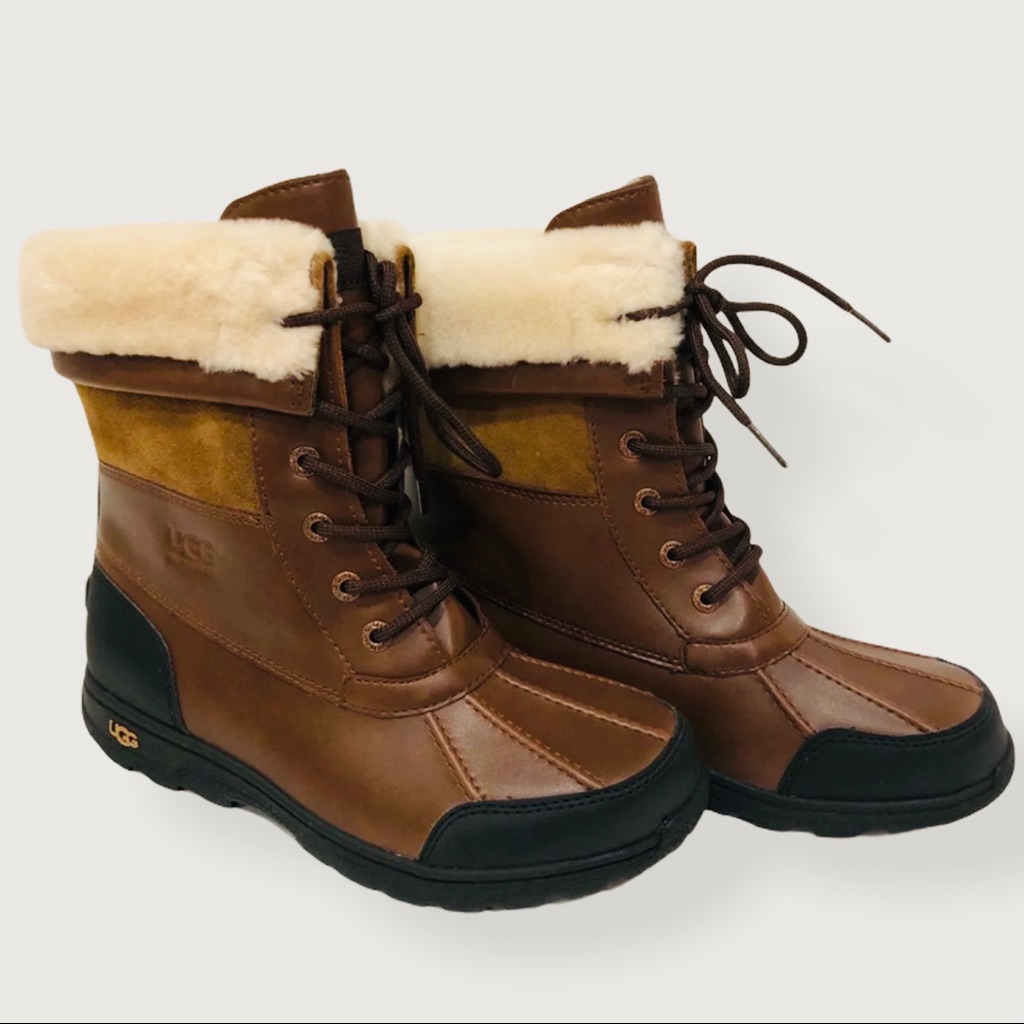 Ugg Butte Waterproof Leather Kid S2 Boot